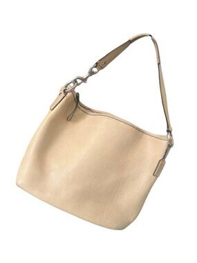 Coach Sarah Tan Pebbled Leather Hang Tag Shoulder Bag F13904